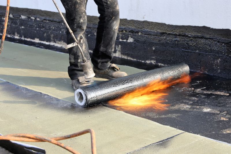 Sealing Leaks on Asphalt Roofs
